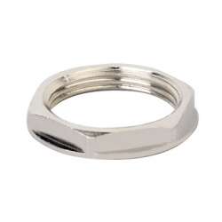 DKC Гайка M50x1,5 никелированная латунь арт. 6006-50