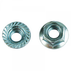 DKC Гайка с насечкой, препятствующая откручиванию М8, нержавеющая сталь AISI 316L арт. CM100800INOX316L