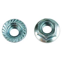 DKC Гайка с насечкой, препятствующей откручиванию М10, нержавеющая сталь арт. CM101000INOX