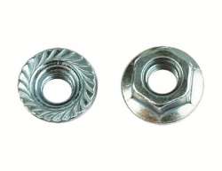 DKC Гайка с насечкой, препятствующей откручиванию М8 HDZ арт. CM100800HDZ