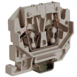 DKC HPP.2GR Мини зажим проходной 2,5 кв.мм серый арт. ZHP170GR