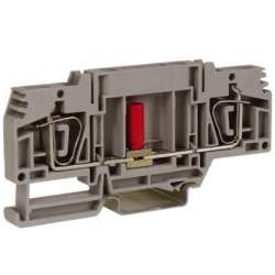 DKC HSCB.6GR, тестовый с разъединителем, серый, 6 кв.мм арт. ZHB200GR-RET