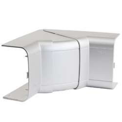 DKC In-Liner Aero Угол внутренний изменяемый с разделит. для короба 90х50 мм, серый металлик арт. 09551G