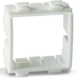 DKC In-Liner Front Каркас под розетку BRAVA , 2 мод., белый, RAL 9016 арт. F0000M