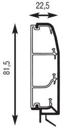 DKC In-Liner Front Плинтус TBN B арт. 09690