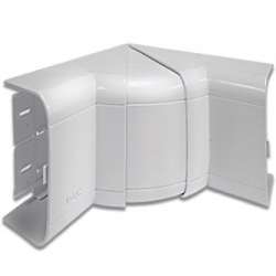DKC In-Liner Front Угол внутренний измен. с разделителем для короба 140х50мм арт. 01451
