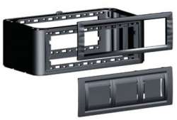 DKC In-Liner Front Вертикальное расширение напольной башенки BUS, 12 модулей, цвет черный арт. 09091