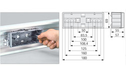 DKC In-Liner Коробка внутренняя в TA-GN (6/4 М) SAN-6 арт. 02296