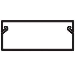 DKC In-Liner Миниканал TMC 22/1X10 (коричневый) арт. 00317B