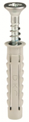 DKC In-Liner Винт для крепления 4х30мм с дюбелем V5 (100шт=1уп.) арт. CM06521