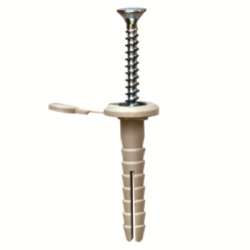 DKC In-Liner Винт для крепления 4х35мм с дюбелем C6 (100шт=1уп.) арт. 06520