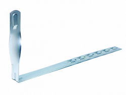 DKC Jupiter Скрученный держатель под черепицу,330мм,медь арт. ND2206CU