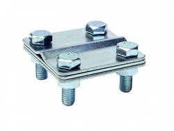 DKC Jupiter Соединитель пруток - полоса, 57х57 мм, медь арт. NG3102CU