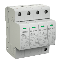 DKC Jupiter УЗИП, класс I+II, 4-полюсный, L1-L2-L3-N арт. NX1242