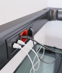 DKC Кабель-канал 110х50 мм, черный арт. 01050A