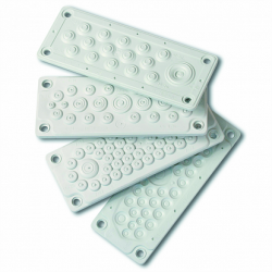 DKC Кабельный ввод FL13, пластик V0 UL94, IP55, +130 - 40, 10 отверстий арт. R5HTB10