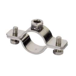 DKC Хомут для тяжелых нагрузок 40-45 (1 1/4) мм, M8, нержавеющая сталь AISI 304 арт. 6040-114