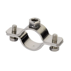 DKC Хомут для тяжелых нагрузок 47-51 (1 1/2) мм, M8, нержавеющая сталь AISI 316L арт. 6040-112X
