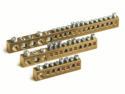 DKC Клеммная колодка 8 мод. (отв. 1х5,4мм+7х4,5мм) арт. 87408