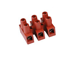 DKC Клемник Фибергласс, 3р,150°С,450V, 32A, 4мм.кв. арт. 43303FV