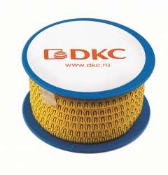 DKC Колечки с черными буквами C на желтом фоне D=2,5-4,0mm арт. AZO3CCBY DKC Колечки с черными буквами C на желтом фоне D=2,5-4,0mm арт. AZO3CCBY