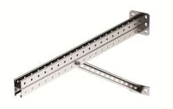 DKC Консоль для тяжелых нагрузок 700мм с укосиной, горячеоцинкованная арт. BBS4170HDZ