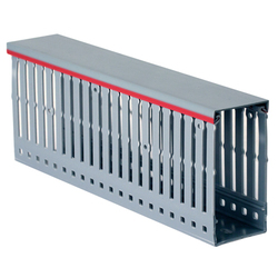 DKC Короб перфорированный с крышкой, серый RL6 40x80 арт. 01127RL DKC Короб перфорированный с крышкой, серый RL6 40x80 арт. 01127RL