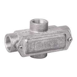 DKC Коробка ответвительная алюминиевая, 4 ввода, М50х1,5 ,IP55, 171х78х71мм арт. 6430-50