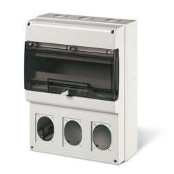 DKC Корпус на 16 модулей и 3 поста с основанием 70х87 мм. Тип M400 арт. DIS6724316