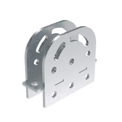 DKC Крепление шарнирное для соединения профилей BPM-41, горячеоцинкованное арт. BSF4105HDZ