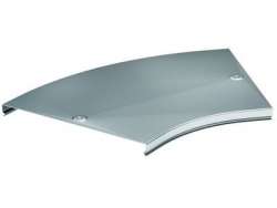 DKC Крышка CPO 45 на угол горизонтальный 45° осн. 600, горячеоцинкованная арт. 38028HDZ
