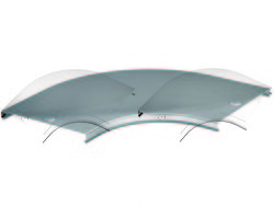 Gira Мех Усилитель мощности для л/н и электронных тр-ров наружного монтажа, 700W 212х49х46мм арт. 038000