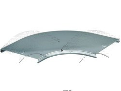 DKC Крышка CPO 90 на угол горизонтальный 90° осн.150, цинк-ламельная арт. 38003ZL