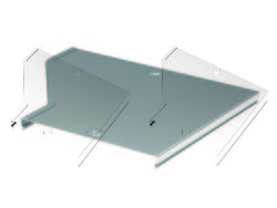 DKC Крышка RRS на переxодник левостор. 300х150 арт. 38169