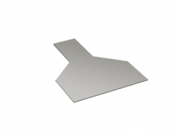 DKC Крышка на Переходник центральный 600/400, стеклопластик арт. GLC06040