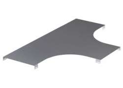 DKC Крышка на Т-ответвитель, осн.600, R-300мм, нержавеющая арт. LK0603INOX