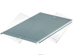 DKC Крышка на лоток с заземлением осн.500 L3000, нержавеющая арт. 35527INOX