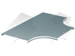 DKC Крышка на ответвитель DPT Т-образный горизонтальны арт. 38043INOX