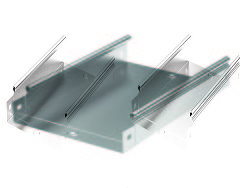 DKC Лоток 300х50 L 3000 толщ. 1,2 мм, цинк-ламельный арт. 3502512ZL