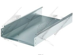 DKC Лоток 400х100 L 3000, нержавеющий арт. 35105INOX