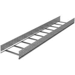 DKC Лоток лестничный 200x1000, лонжерон 1,5 мм, L 3 м, горячий цинк арт. ULM320HDZ