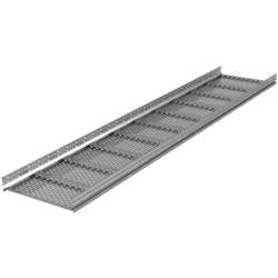 DKC Лоток листовой 100х200, лонжерон 1,5 мм, L 3 м, горячий цинк арт. USM312HDZ