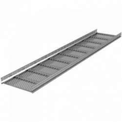 DKC Лоток листовой 150х600, лонжерон 1,5 мм, L 3 м, цинк-ламель арт. USM356ZL