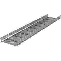 DKC Лоток листовой 150х900, лонжерон 2 мм, L 3 м, горячий цинк арт. USH359HDZ