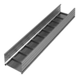 DKC Лоток листовой неперфорированный 200x700, лонжерон 1,5 мм, L 6 м арт. UNM627