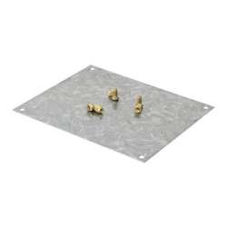 DKC Монтажная пластина из оцинк. стали 254х210 мм, для коробок 294х244 мм арт. 653015