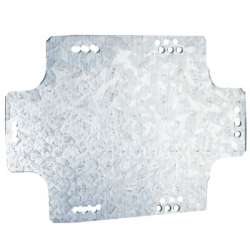 DKC Монтажная пластина из оцинк. стали 340х255х2мм, для коробок380х300мм арт. 59609