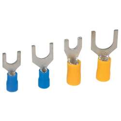 DKC Наконечник с изол. фланцем, сечение провода 2.5-6мм2, под винт 10.5мм арт. 2C110P