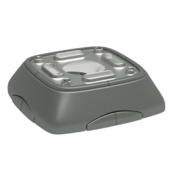 DKC Основание для колонн запасное, цвет серебристый металлик арт. 09591BR