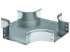 DKC Ответвитель DPX крестообразный 80х80, цинк-ламельный арт. 36201ZL